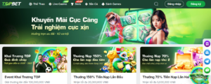 Khuyến mãi toàn diện tại các sản phẩm Topbet